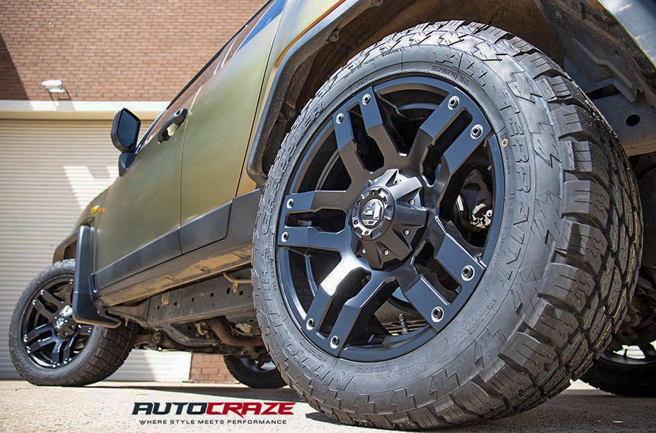 TOYOTA FJ CRUISER PUMP MATTE BLACK